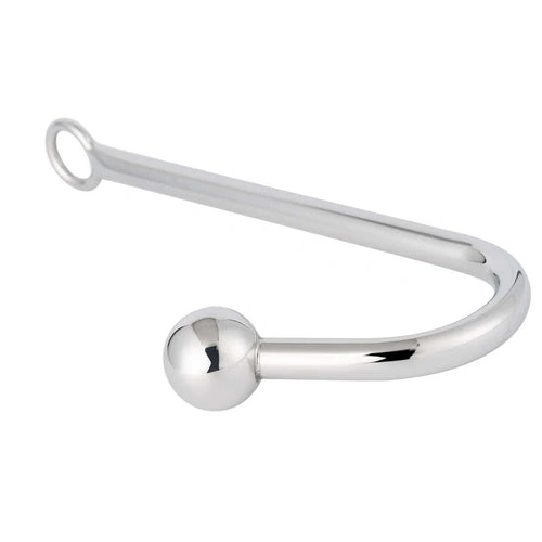 3294 Metal AllNight Sex Anal Smooth Hook Toy 1206